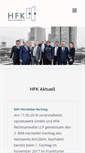 Mobile Screenshot of hfk.de